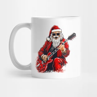 Guitar Santa Mug